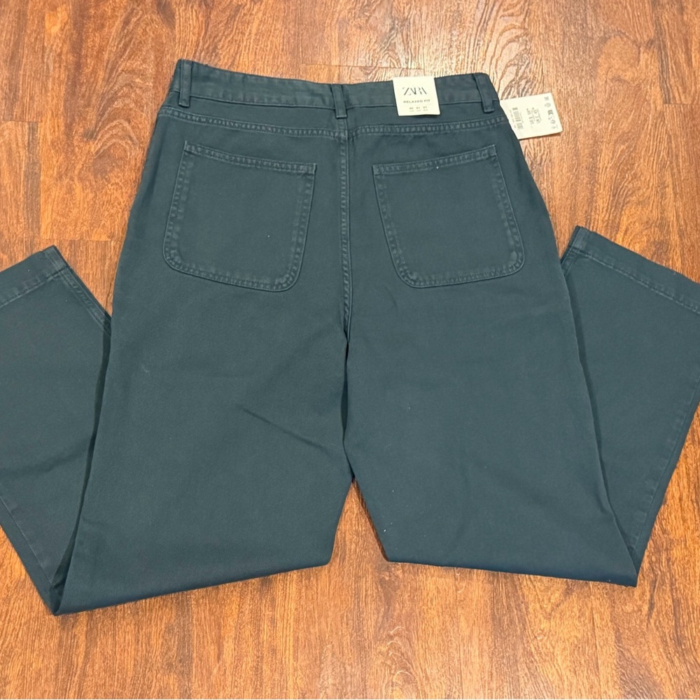 Zara Men's gray chino pants new with tags 31 waist - Picture 10 of 11